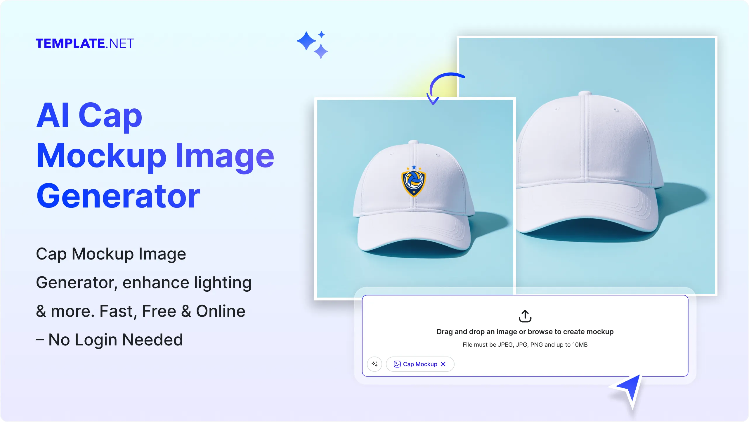 Free AI Cap Mockup Image Generator, Free AI Cap Mockup Maker Online